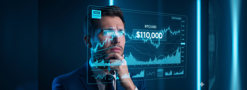 Bitcoin seems stuck at $110K