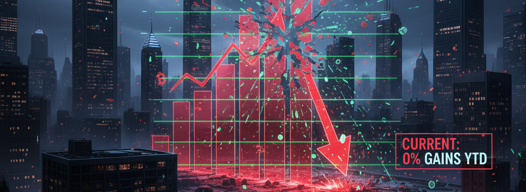 Bitcoin just wiped out an entire year of gains