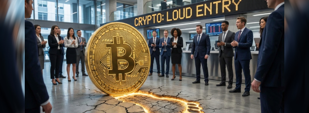 Crypto didn’t tiptoe higher. It walked in loud.