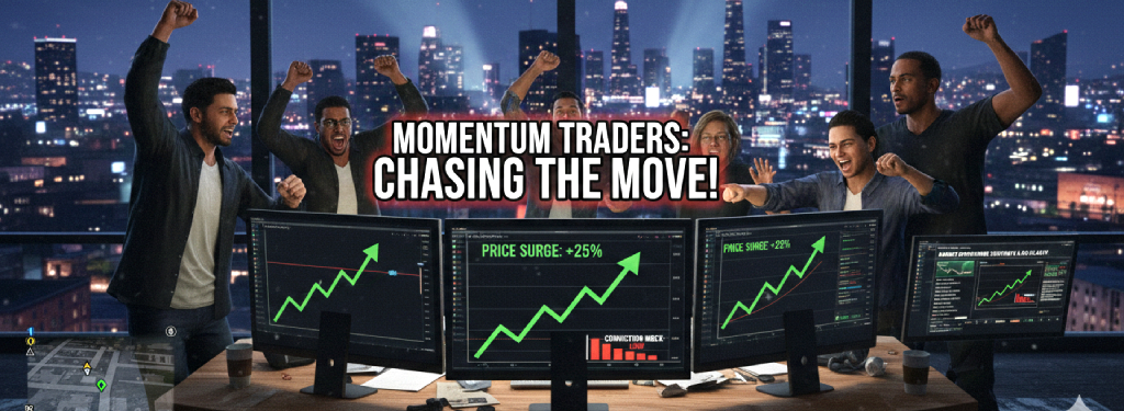 While the rest of the market was busy overthinking sentiment and waiting for macro clarity, momentum traders did what they always do: chased whatever was actually moving